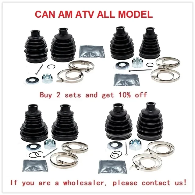 For Can Am Outlander Renegade L T T3 Max Traxter Quest 1000 1000r 850 800  800r 650 570 500 450 400 330 Atv Parts Cv Boot Kit - Cv & Parts - AliExpress