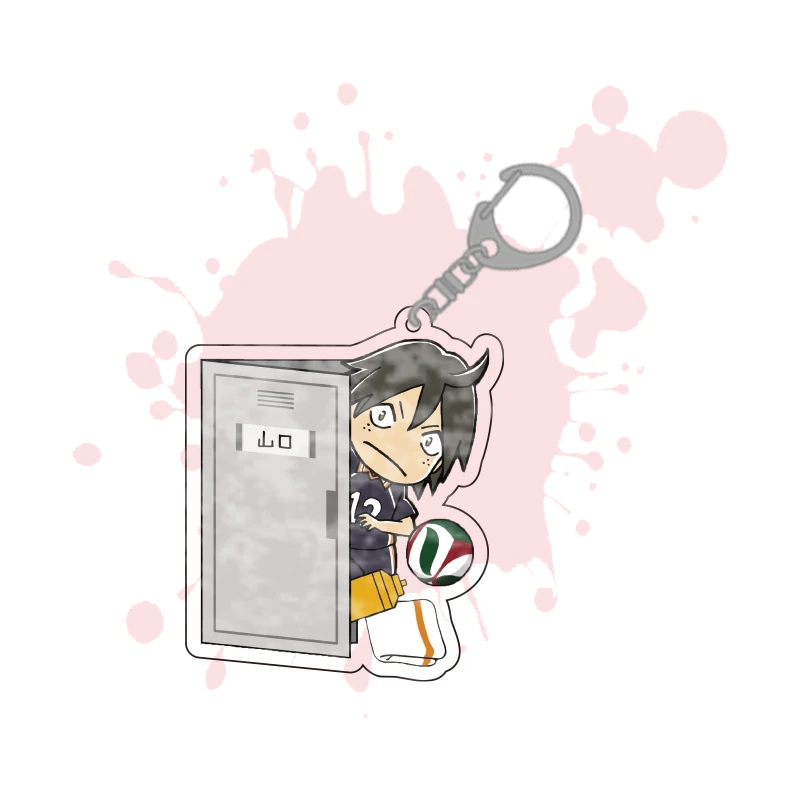 Game Haikyuu!! Shoyo Hinata Tobio Kageyama Cosplay Acrylic Pendant Keychain Kozume Kenma  Ambitus  Anime
