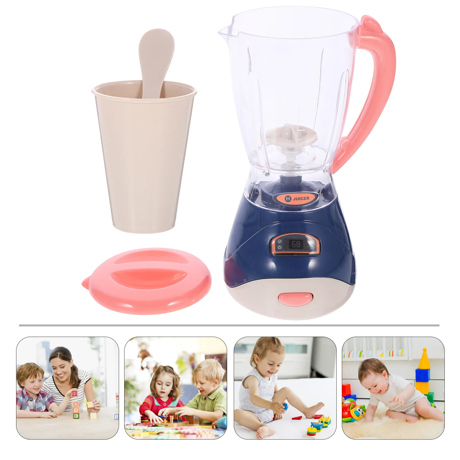 

Xiaojia Children's Toys Kids Play Kitchen Appliances Toddler Baby Room Coffee Machine for Accessories