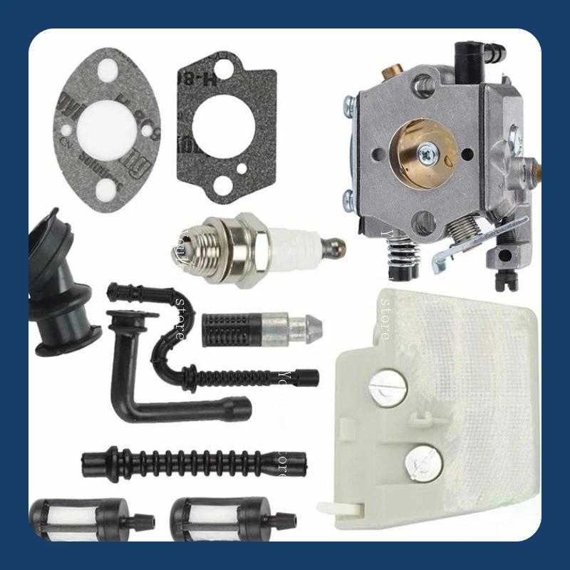 

Apply To MS024 026 MS240 MS260 WT-194 Carburetor, Air Filter, Fuel Line Oil Filter Chainsaw Accessories
