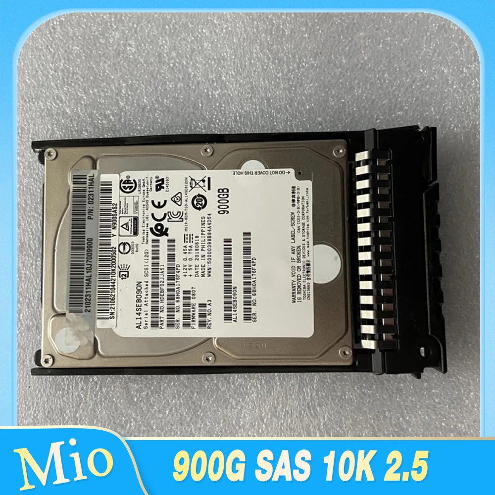 

900GB For HUAWEI 900G SAS 10K 2.5 V3 V5 02311HAL Server Hard Disk