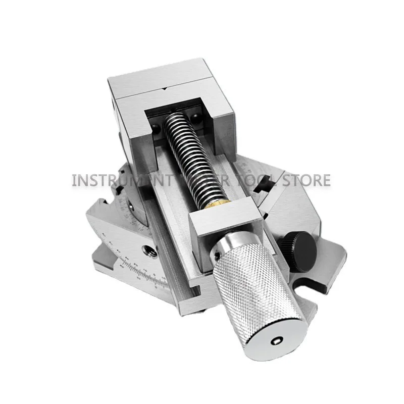 High Precision 2-Inch Universal Grinder Precision Vise Screw Sine Slope Adjustable Angle Screw Tool Precision 0.005mm