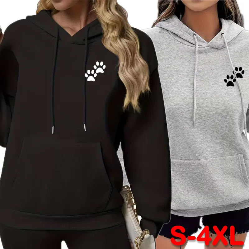 Fashionable men's and women's hoodies, autumn and winter printed hoodies, high-end unisex sportswear, casual hoodies