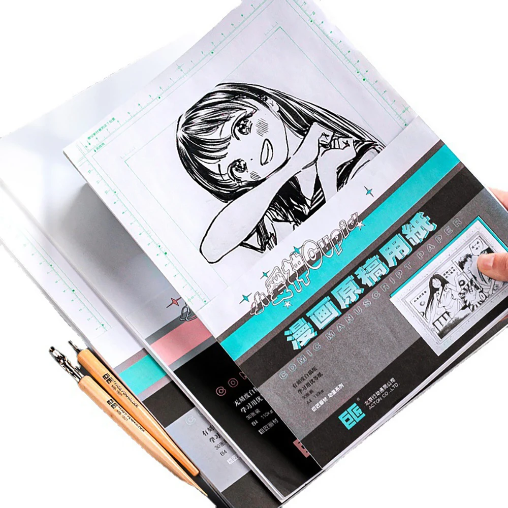 Professional 30 Sheet B4/A4 Marker paper Sketch Painting Marker Paper 110g For Drawing Marker Pen Book Artist School Supplies