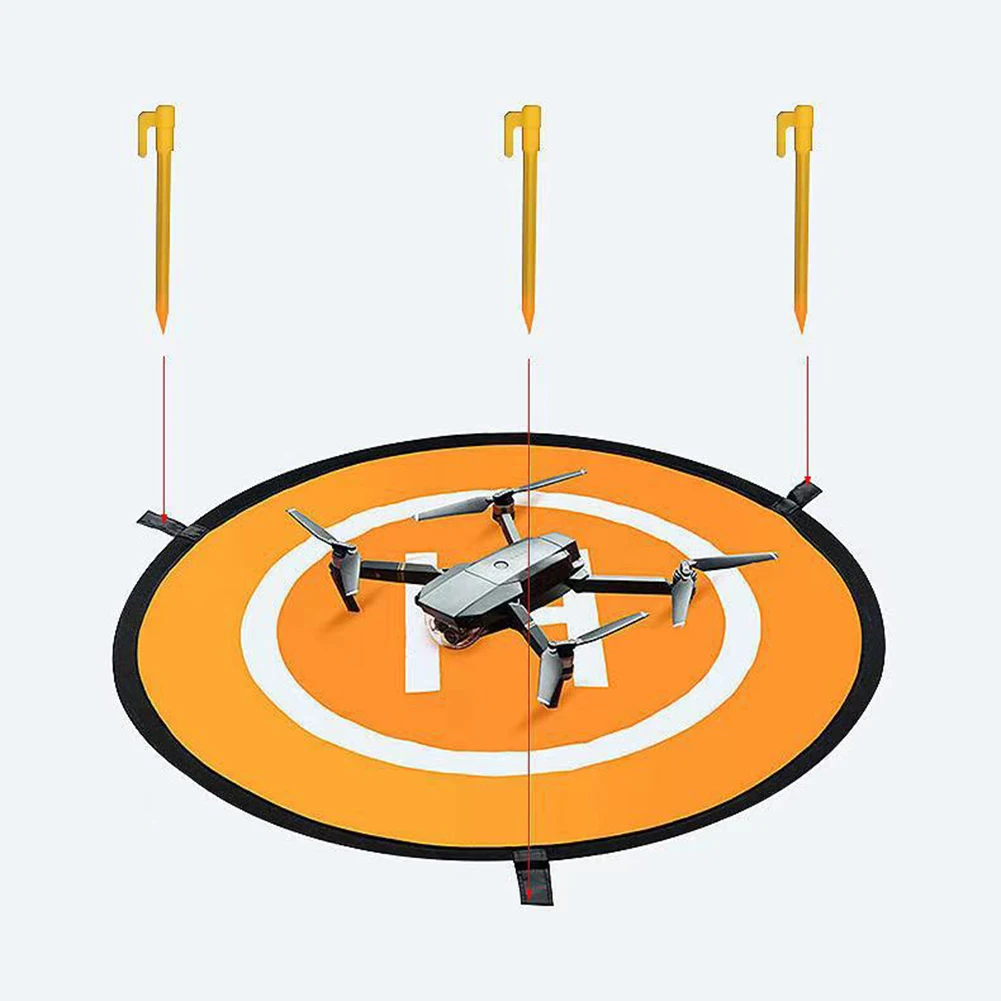 Hoge Zichtbaarheid Landingsplatform Voor Vliegende Drone Draagbare Waterdichte Landingsplatfrom Voor Quadcopters Gebruik