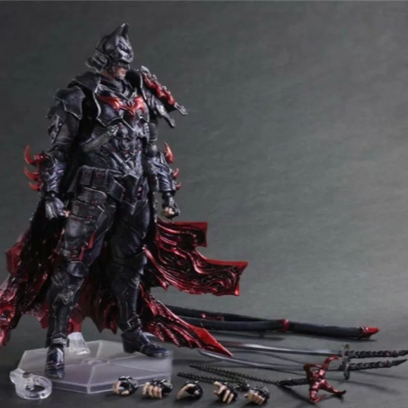 

Коллекционная фигурка Play Arts Kai DC Comics Variant Series Bushido Batman, масштаб 1/9, суперподвижная, модель-конструктор, подарок