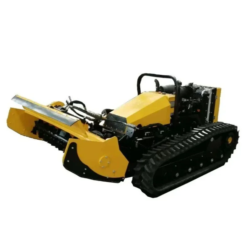 Development robot forest fire fighting equipment isolation belt development vehicle fire prevention remote control brush cutter