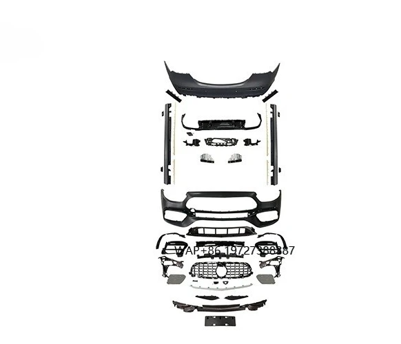 

for E-Class 213 Old Model to New Model W214 Version E53 Front Rear Surrounding Headlights and Tail Light