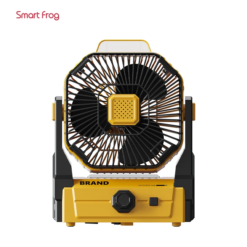 NEW outdoor mini usb rechargeable portable tent camping fan with led light