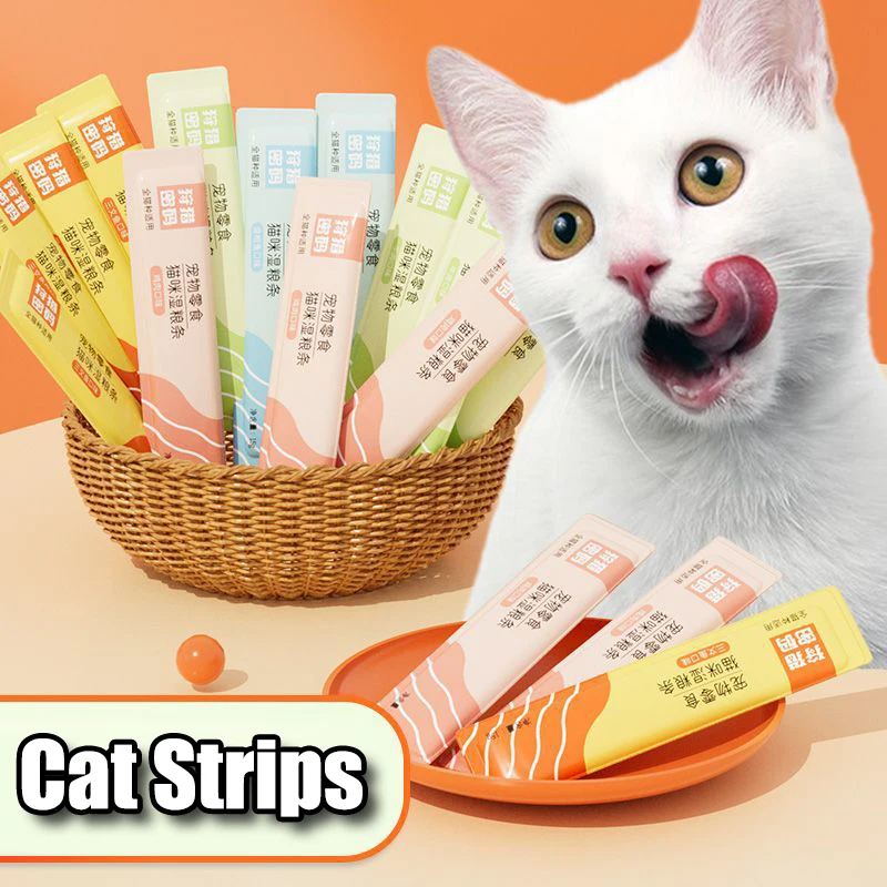 15g Pet Cat Snacks High Protein Liquid Fresh Meat Cat Wet Food Natural Nutritional Cat Snacks Pet Training Reward Snacks