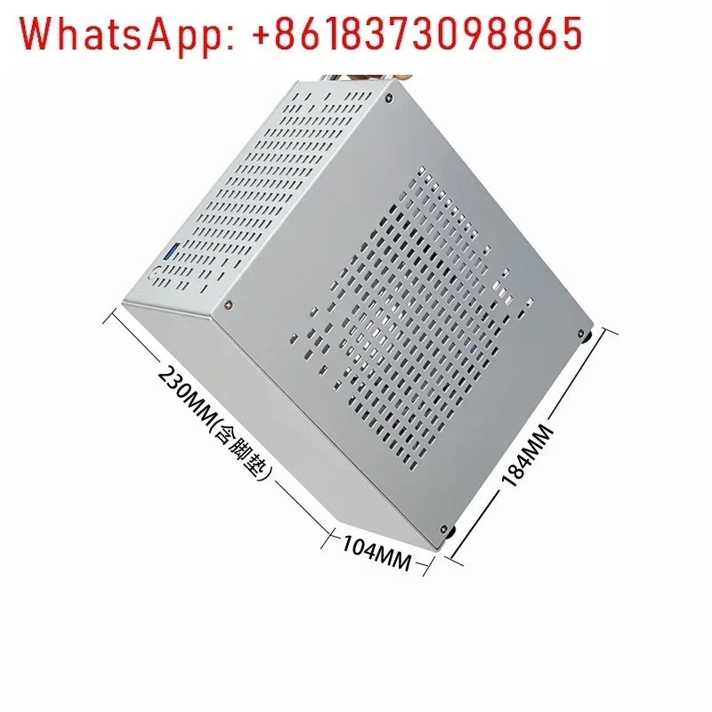 

Starsky A07 Desktop MINI ITX Gaming Independent Graphics Card All Aluminum Case Supports Small 1U Power Supply