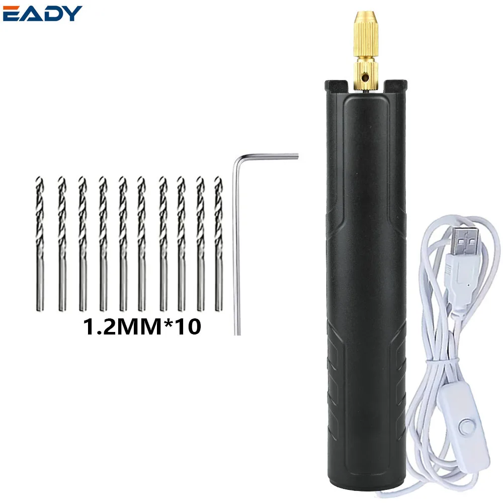 USB Cordless Mini Drill – 3.7V Engraving Rotary Tool for Jewelry, Glass, DIY Craft, Carving, Polishing – Portable Handheld