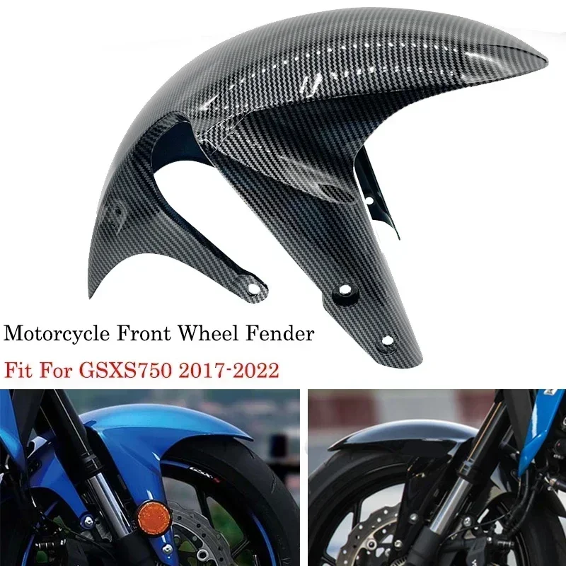 For Suzuki GSX-S750 GSX-S1000 GSXS 750 2015~2020 Motorcycle Accessories Front Wheel Fender Splash Mudguard Guard Cover GSX S1000