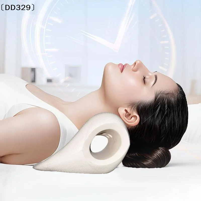 1Pcs C-Shaped Contour Fatigue Relaxation Neck Shoulder Relaxer Cervical Support Massage Pillow Multi-Purpose Acupressure〔DD329〕