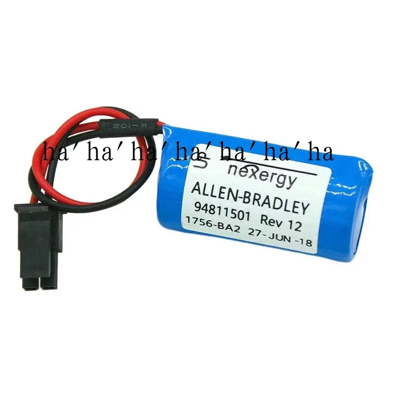 4pcs AB 1756-BA2 3V Battery for Allen Bradley PLC 1756-BA2 Battery Assembly US JM