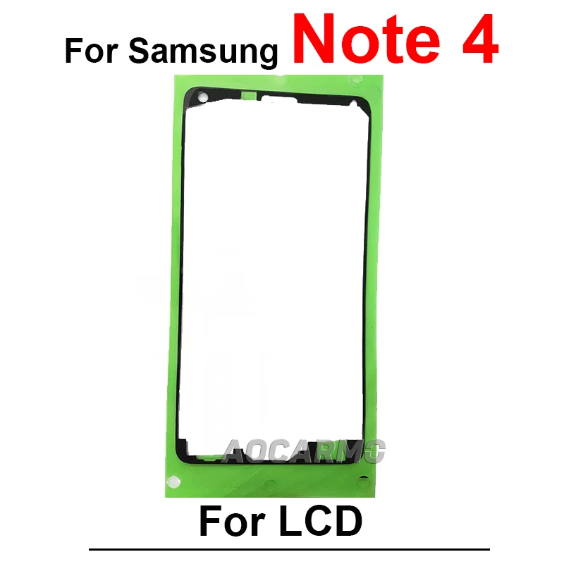 For Samsung Galaxy Note 4 7 8 9 10 Plus Lite 10PLUS Note 20 Ultra Front Adhesive LCD Display Sticker Glue Tape