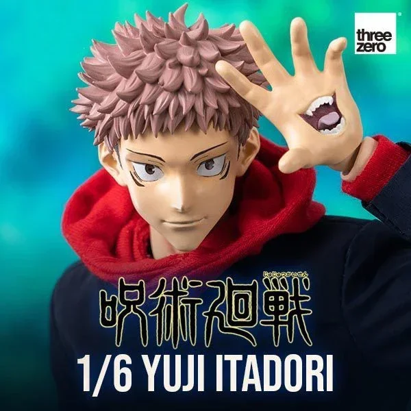 In Stock Threezero FigZero 1/6 Itadori Yuji Anime Jujutsu Kaisen Original Action Figure Collectible Model Dolls Statuette Toys