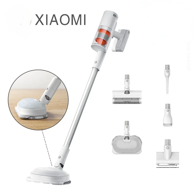 

XIAOMI MIJIA Handheld Vacuum Cleaner K10 Pro Home Car Sweeping Electric Rotating Wet Mopping 150AW cyclone Suction Multi Brush