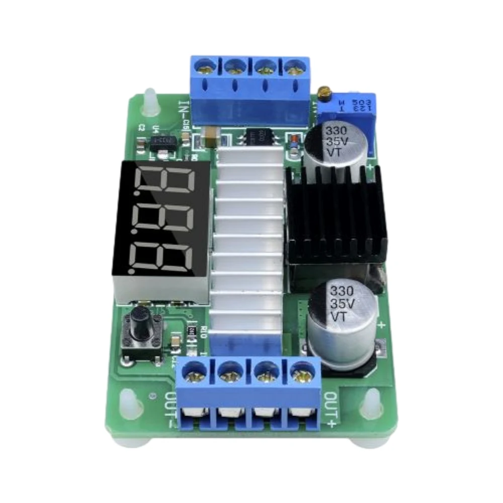 DC-DC Convertor 100W Boost Buck power Supply Module DC3.5-30V to DC3.5-30V Step-up and Down Adjustable Power Board with Display