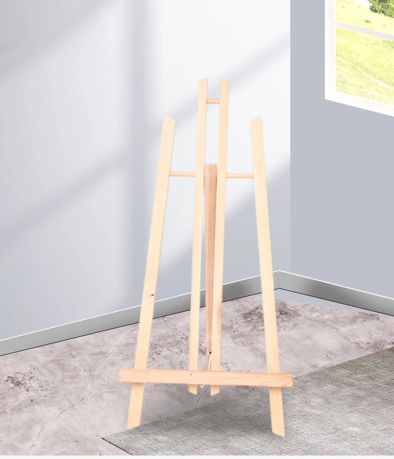 5 Stück Mini-Holzständer für Handyhalter, klappbare Tischhalterung, Dreieckshalterung, Zeichenbrett, Kunstbedarf – Detail 8