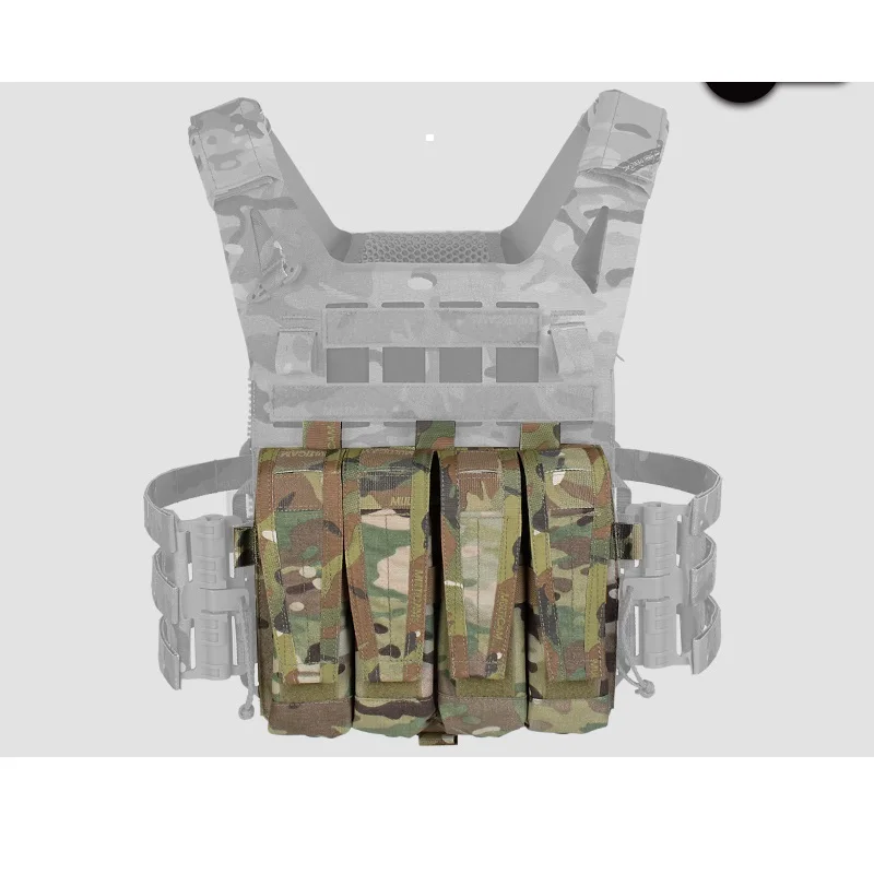 

Tactical CS Hunting Vest JPC2.0 AVS Flip Cap Quad Magazine Mag Bag SMG 9mm Attack Panel Tool Pouch Sundry Bag