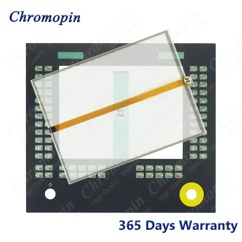 Touch Screen Panel Glass Digitizer for Ferromatik Milacron MOSAIC 5AP920.1505-K10 Rev H0 with Membrane Keypad Keyboard Switch