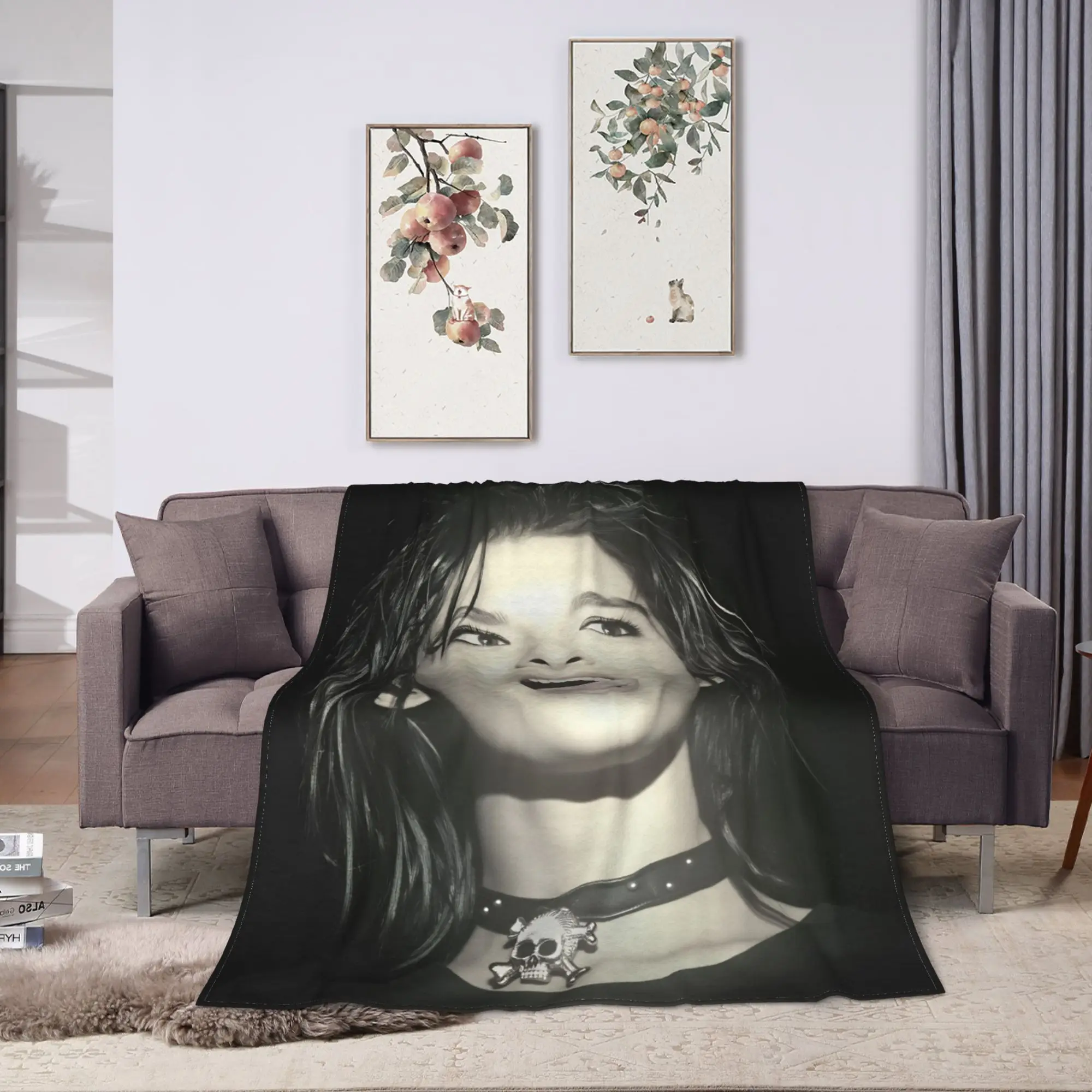 Tom kaulitz Bill Kaulitz  Blankets  Soft Funny Plush Throw Blanket For Home Decor Camping Flannel Bedspread Bed Cover
