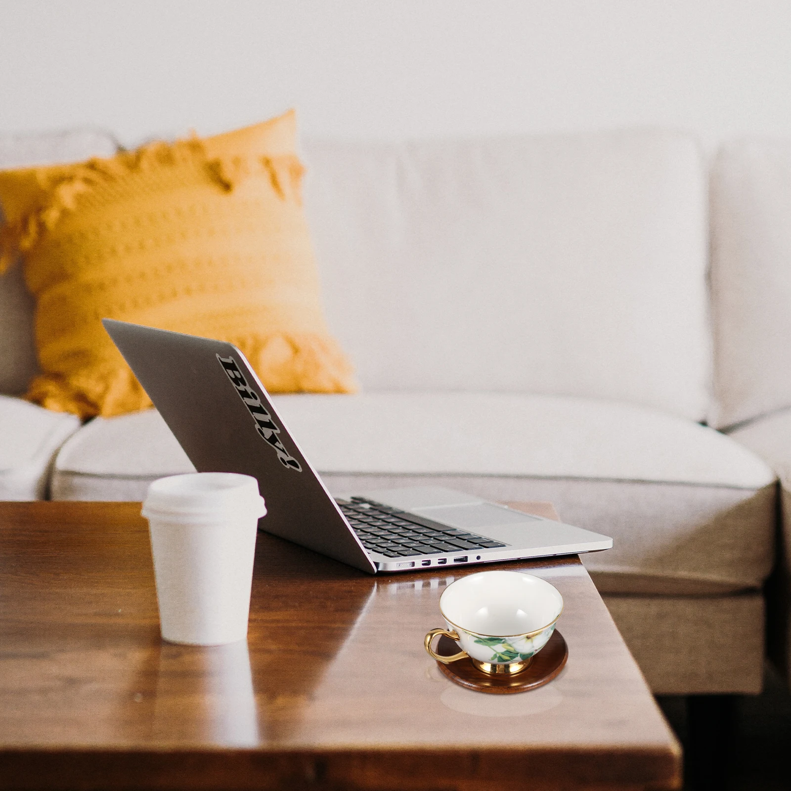 

1pc Solid Wood Snack Plate Round Coffee Coaster For Home Restaurant Dessert Fruit Tray Teacup Mat Cup Coaster Decoration