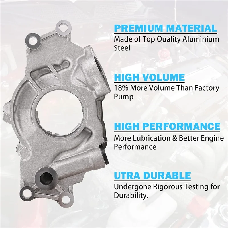 

High Volume Oil Pump For 4.8L 5.3L 6.0L Silverado Avalanche Suburban Tahoe Trailblazer Car Accessores