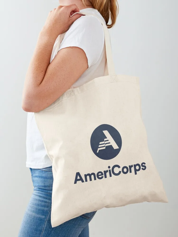 

AMERICORPS -- New Logo Tote Bag hand bag ladies Shopper bag Canvas for women Canvas