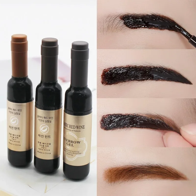 Eyebrow Gel Cream Women Makeup Eyebrows Tint Eyebrows Waterproof Tattoo Pen Brush Kit Dye Cosmetics Eyebrow Enhancers