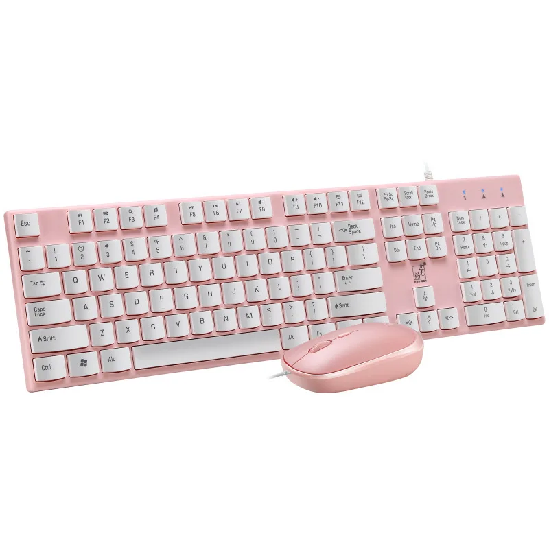 Chasing Light Leopard S600 Color Keyboard And Mouse Set Wired Usb  Mechanical Keyboard  Mechanica l Mouse Bluetooth Mouse Office