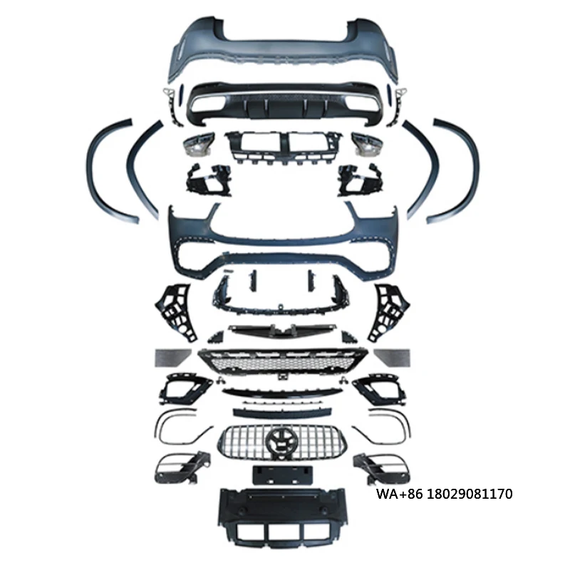 

Обновление автомобиля G63, комплект кузова, передний и задний бампер, модификация автомобиля, подходит для GLE 2020-2022, новинка для GLE Class