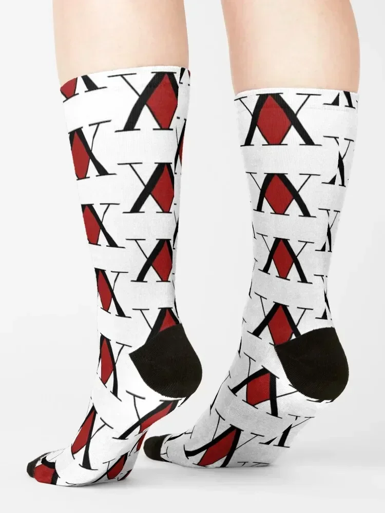 Hunter Association Logo Socks basketball Lots bright garter Children's Socks Men's Women's