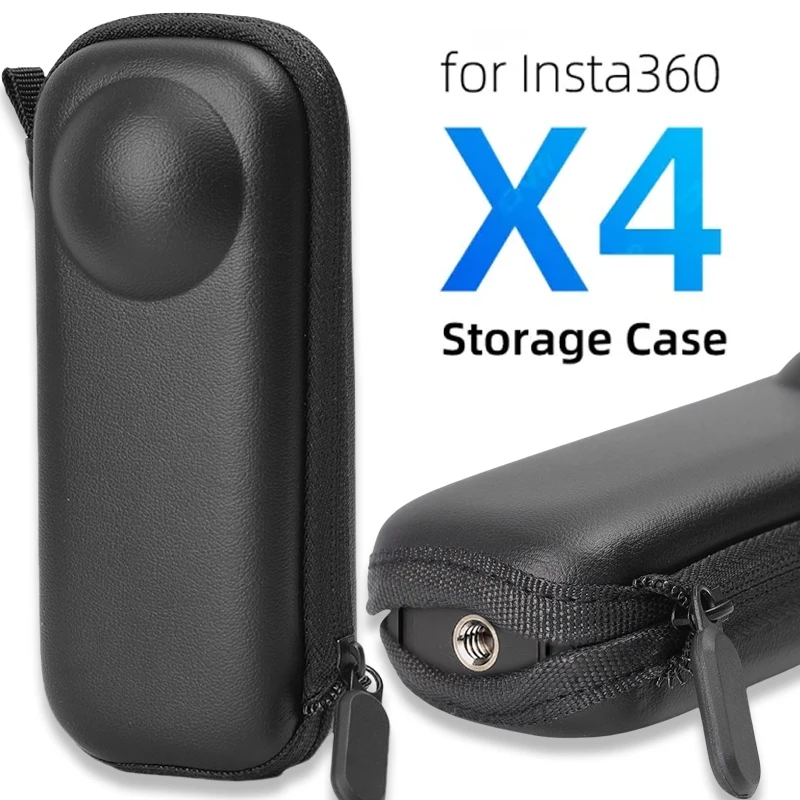 Mini Carrying Case for Insta360 X4 Portable Body Storage Box Anti-Scratch Bag For Insta360 One X4 Sports Camera Accessories