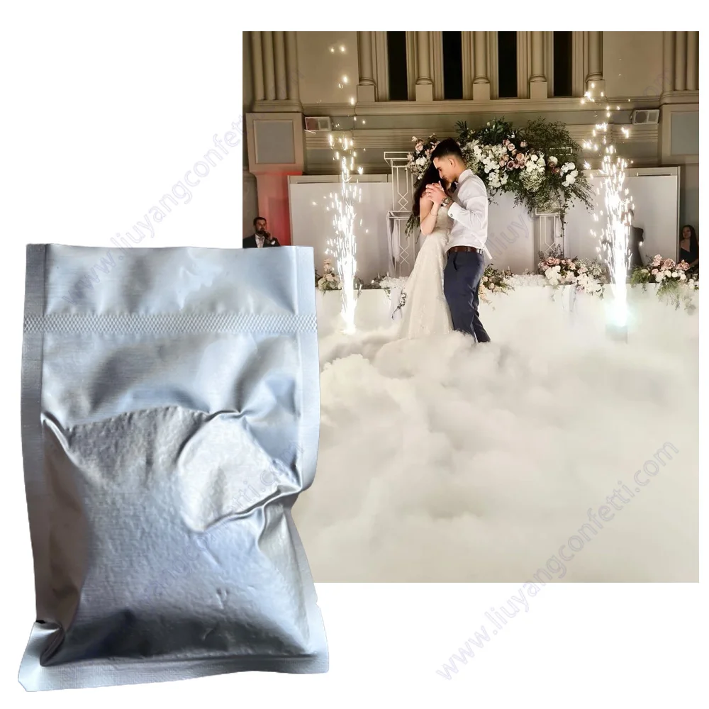 Ti Powder Cold Spark Stage Effect Machine Dmx Metal Dust Fireworks MSDS 200g/Bag Dj Party Wedding Bar Indoor Outdoor Marriage FX