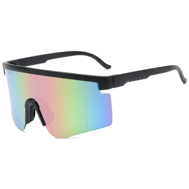 Gafas de ciclismo Gafas de sol al aire libre Montura grande 360 °   Gafas protectoras MTB para hombres y mujeres, gafas deportivas UV400 para bicicleta