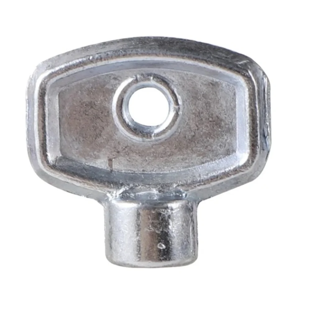 Home Inspection Silver Radiator Valve Key Radiator Valve Key Set Bleed Valve Key Square Hole Design Pre-drilled Hole