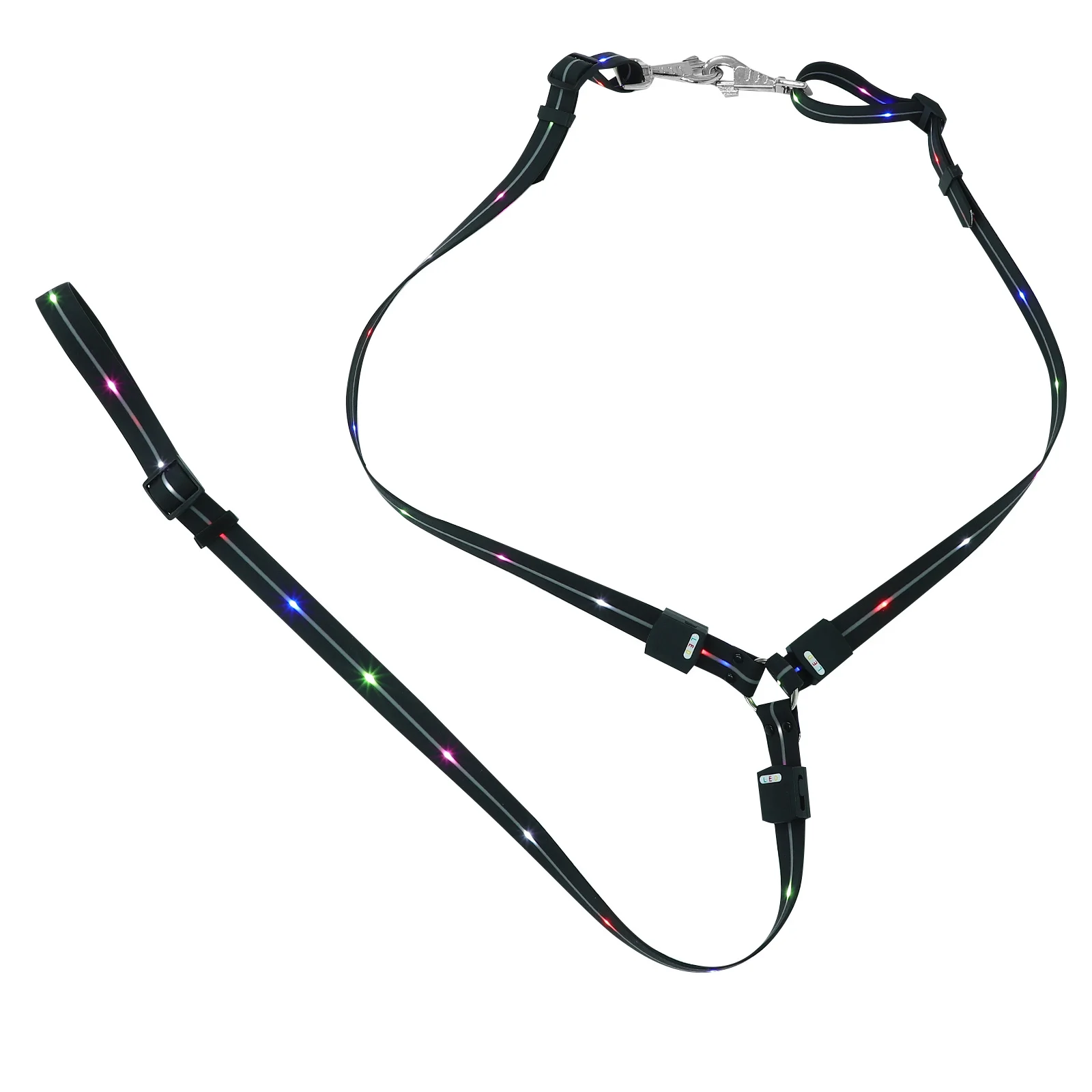 

Led Glowing Horse Strap Compact Portable Waterproof High Visibility Equestrian Training Riding Accessory Luminous Horse