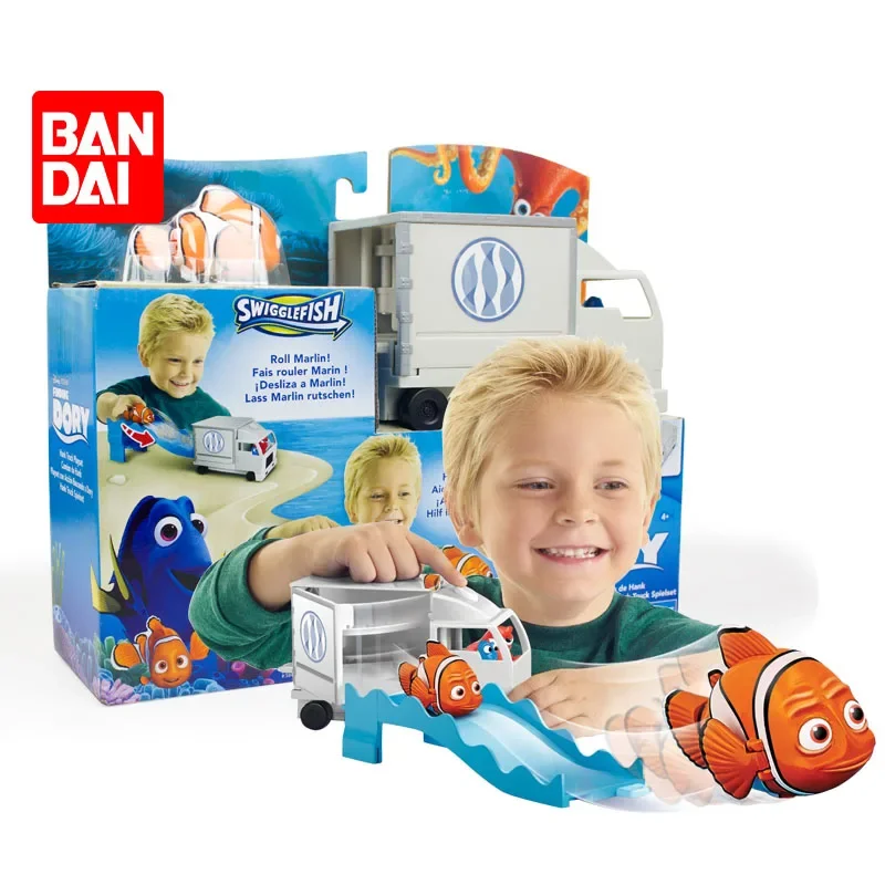 Bandai Finding Nemo Crush Marlin Dory Truck Suit Storage Box Talking Octopus Pretend Play giocattolo per bambini