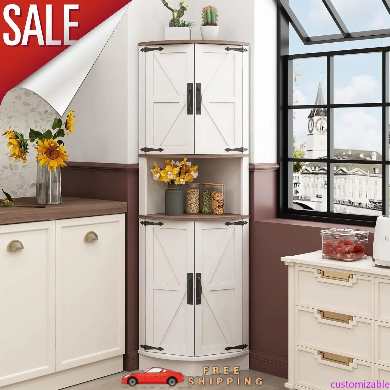 Customizable 64.8" …