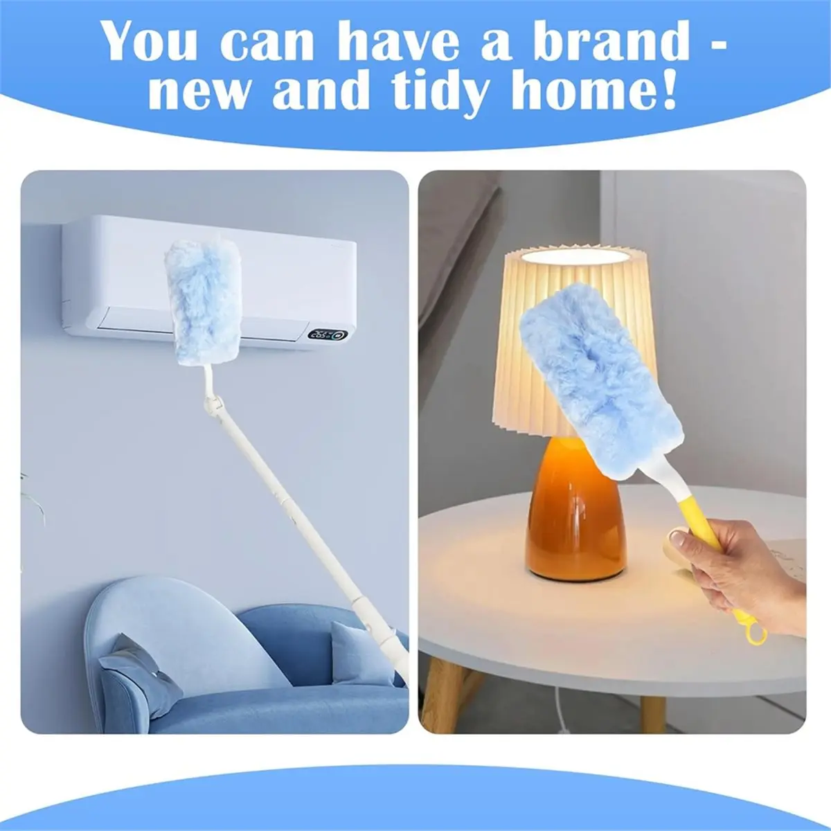 

(ABUB) Набор сменных насадок для пылесборника Swiffer Dust Magnet, насадка для телескопической штанги Swiffer с сильной адсорбцией шерсти животных, пыли, аллергенов