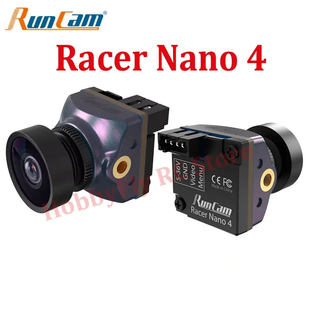 

Камера FPV RunCam Racer Nano 4 1200TVL с CMOS-сенсором Super WDR, водонепроницаемая, с LED-подсветкой, режимом Track Mode, NTSC/PAL для гоночных дронов и радиоуправляемых моделей