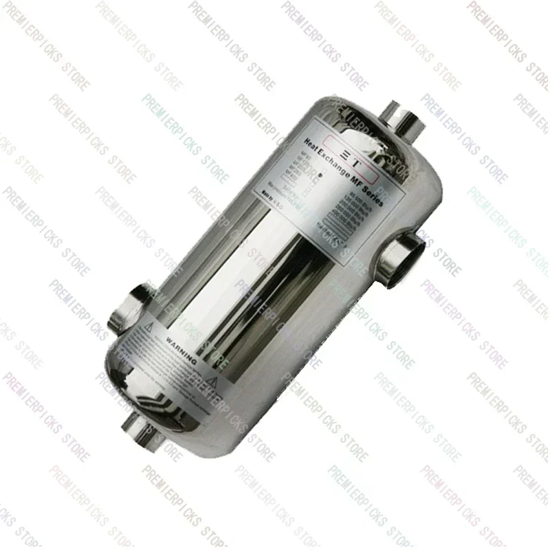 Swimming Pool Spa Cold and Hot Water Heat Exchanger Stainless Steel Three T     Tube