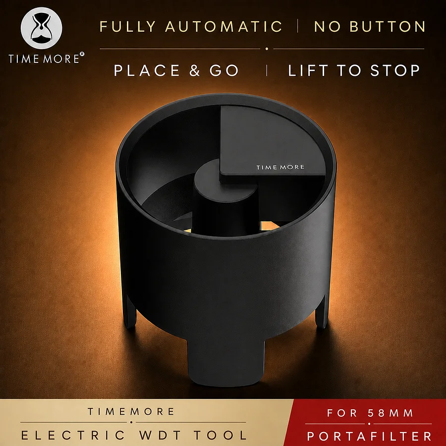 timemore-electric-wdt-tool-for-58mm-portafilter-12-needle-bi-directional-stirrer-500mah-rechargeable-6-spare-needles