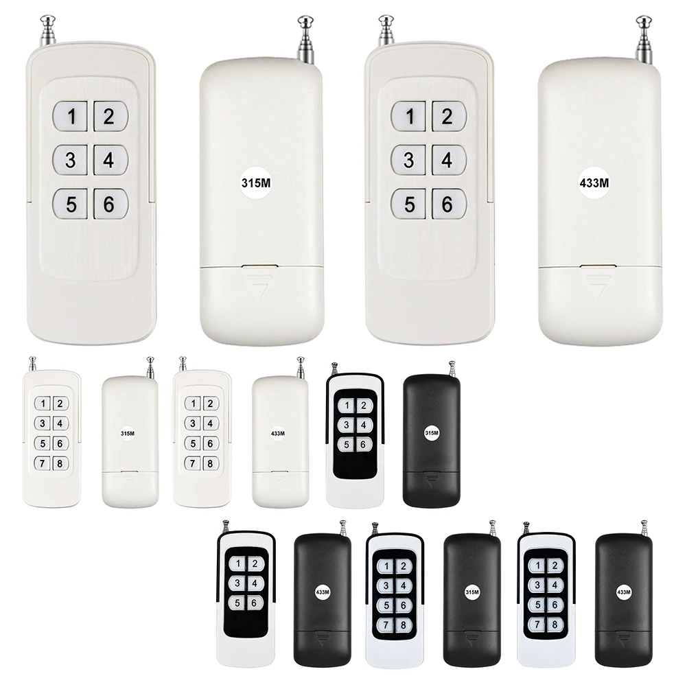 315MHz/433MHz Clone Remote Control Learning Code 1527 Wireless RF Remote Control Universal Key Duplicator for Electric Gate Door