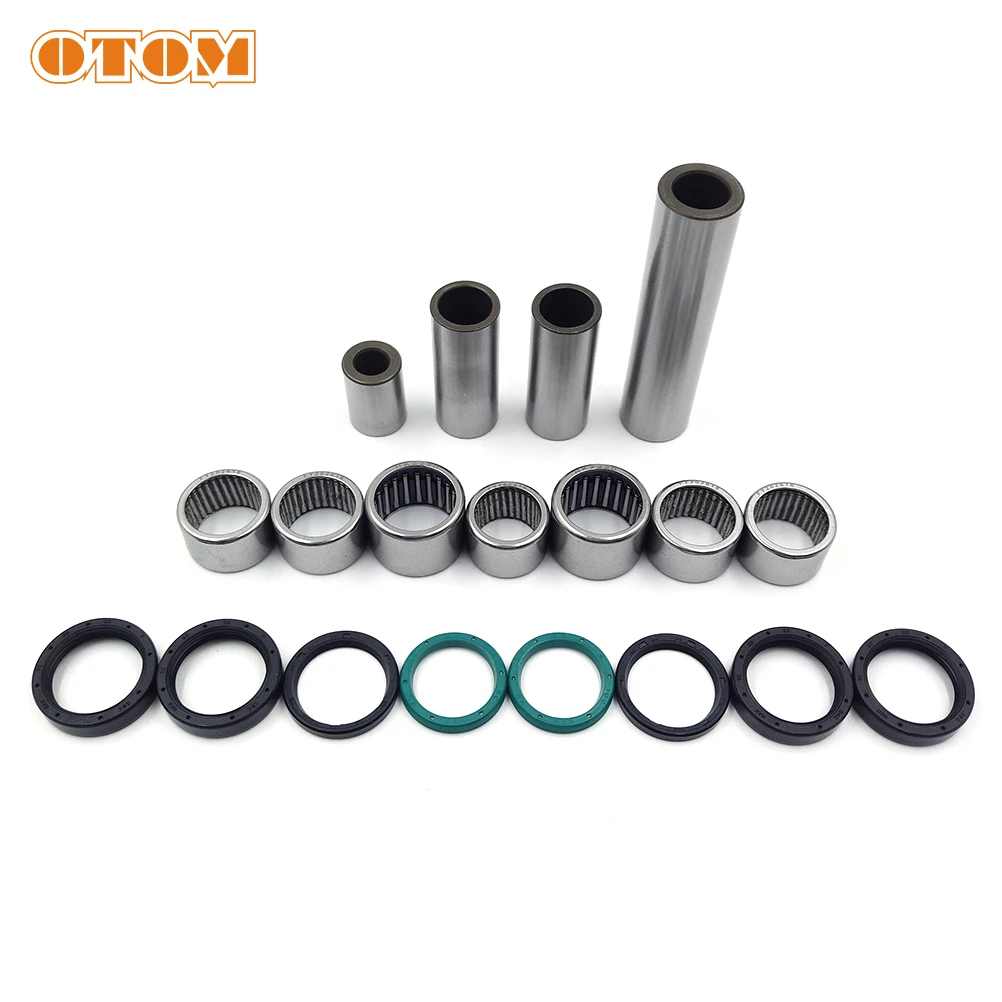 OTOM Motorcycle Shock Triangle Lever Linkage Arm Bearing Seal Bushing Repair Kit For KTM EXC SXF XCF HUSQVARNA FC 125 250 450