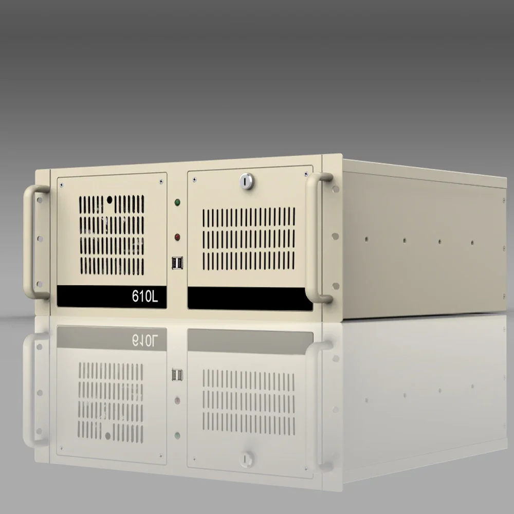 New 4U Industrial Control Chassis IPC610L Industrial Server ATX Motherboard Slot 19 Inch Cabinet