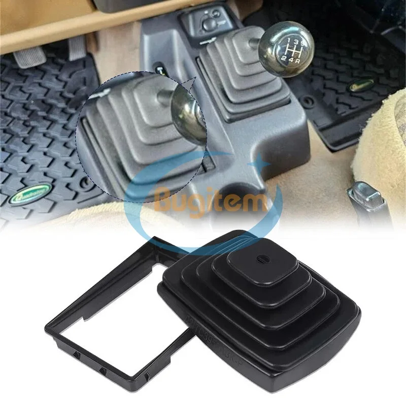 

Manual Trans Shifter Boot & Retainer Bezel 52078558 53000056 Gear Shift Lever Gaiter Boot Cover For Jeep Wrangler TJ 1997-2004