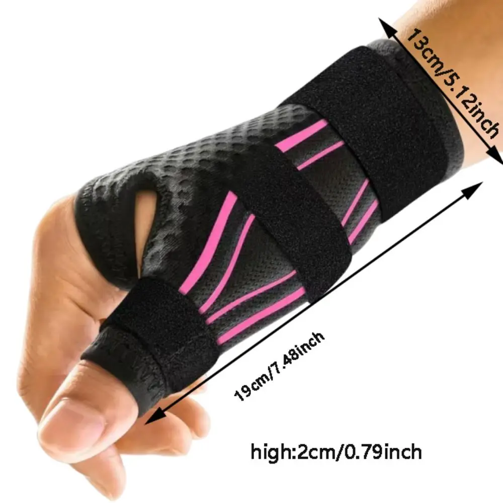 Soporte ergonómico de muñeca con férula pulgar envolvente transpirable - imagen 2